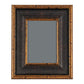 Black And Antique Gold Beaded 5X7 Photo Frame