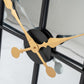 Brooklyn Black And Gold Wall Clock