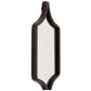 Square Decorative Hanging Collage Mirror In Black