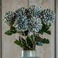 Pale Green Blue Short Chrysanthemum