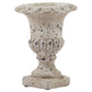 Large Fluted Stone Ceramic Urn