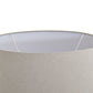 Athena Aged Stone Tall Table Lamp With Linen Shade