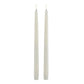 Luxe Collection S/2 Taupe LED Wax Dinner Candles