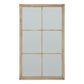 Washed Wood Large Window Mirror