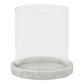 Athena Stone Hurricane Lantern