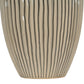 Pallida Collection Large Striped Vase