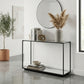 Lennox Black Framed Console