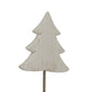 Large Whitewashed Rustic Tree On Stand