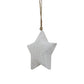 Whitewashed Rustic Hanging Star