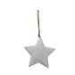 Whitewashed Rustic Hanging Star