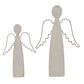 Large Whitewashed Rustic Standing Angel