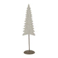 Whitewashed Tall Tree On Stand