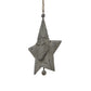 Large Rustic Hanging Santa Star
