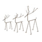 Rustic Metal Reindeer On Stand
