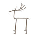 Medium Rustic Metal Reindeer On Stand
