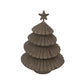 Rustic Metal Layered Tree With Star