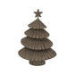 Rustic Metal Layered Tree With Star