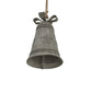 Rustic Metal Hanging Bell With Bow