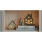 Rustic Metal Hanging Bell With Snowflake