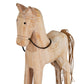 Large Natural Rustic Rocking Horse