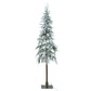Large Snowy Woodland Pre-Lit 350 Led Christmas Tree