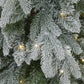 Slim Snowy Woodland Pre-Lit 200 Led Christmas Tree