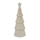 Large Alora Ceramic Snowy Layered Tree With Star