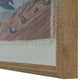 Flora & Fauna Collection Sandpipers On Linen In Beaded Frame
