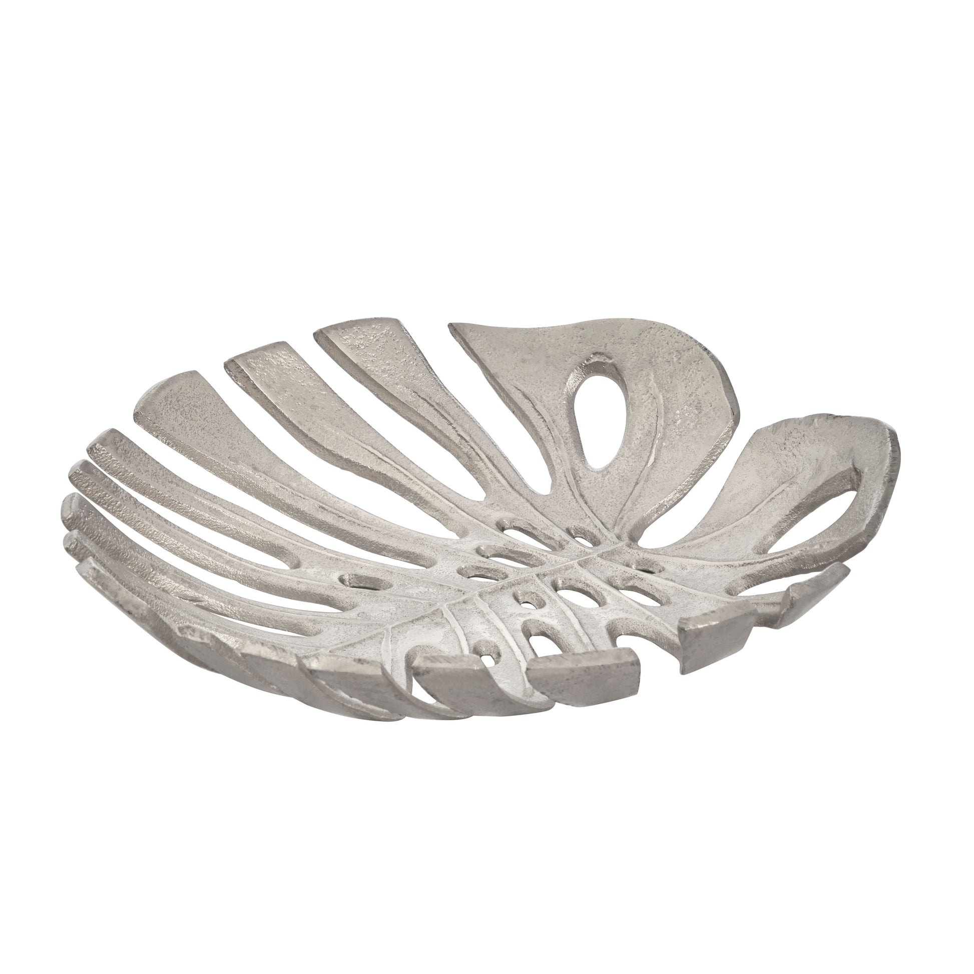 Prato_Monstera_Small_Silver_Finish_Leaf_Dish_interia.co.uk