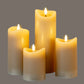 Luxe Collection Natural Glow 2.75x5 Taupe Melted LED Candle