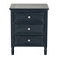 Contour Collection 3 Drawer Side Table
