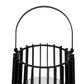 Lynk Medium Lantern With Handle And Glass Candle Holder