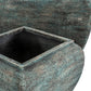 Verdan Square Drum Set Of 2 Planters