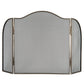 Antiqued Silver Large Fire Screen