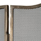 Antiqued Silver Large Fire Screen