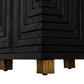 Lennox Black 2 Door Small Sideboard