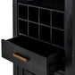 Lennox Black Drinks Unit