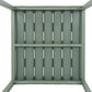Cube French Grey Table