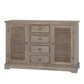 Delphine Collection 2 Door 4 Drawer Large Dresser Base