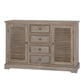 Delphine Collection 2 Door 4 Drawer Large Dresser Base