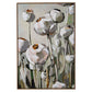 Poppy Heads Hand Painted Canvas in Frame