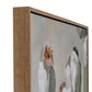 Poppy Heads Hand Painted Canvas in Frame