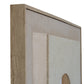 Portina Linen Textured Canvas in Frame