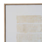 Sola Textured Line Canvas in Frame
