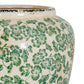 Large Green Clover Olpe Vase