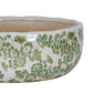 Small Green Clover Ceramic Bowl Pot