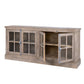 Haldon Collection 4 Door Glazed Sideboard