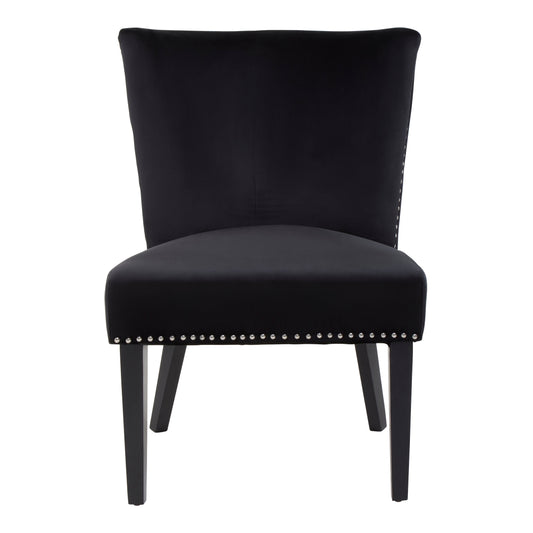 Kensington Townhouse Black Winged Dining Chair