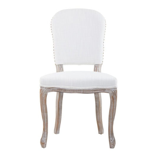 Kensington Townhouse White Winged Dining Chair