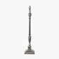 Canterbury Antique Silver Metal Table Lamp Base